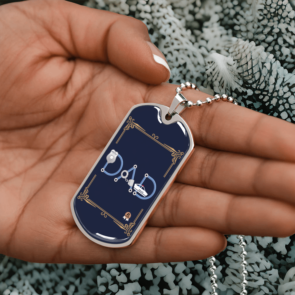 Father gift retirement personalized custom tag