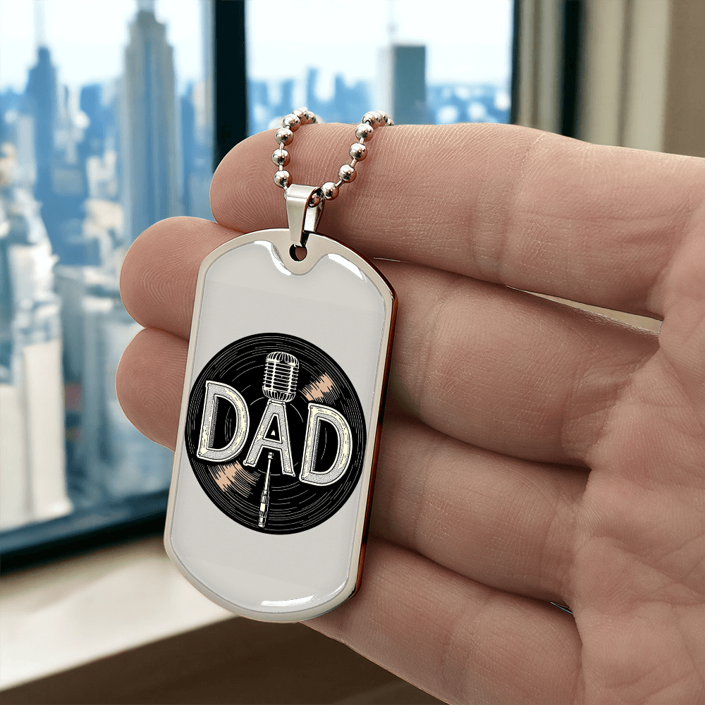 Father gift retirement custom personalized necklace fine jewelry