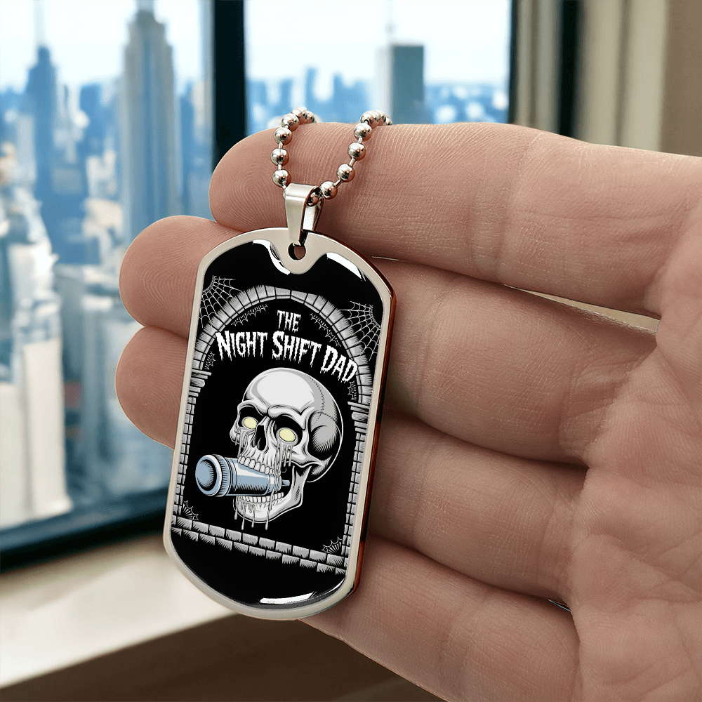 Father gift retirement personalized custom necklace fine jewelry