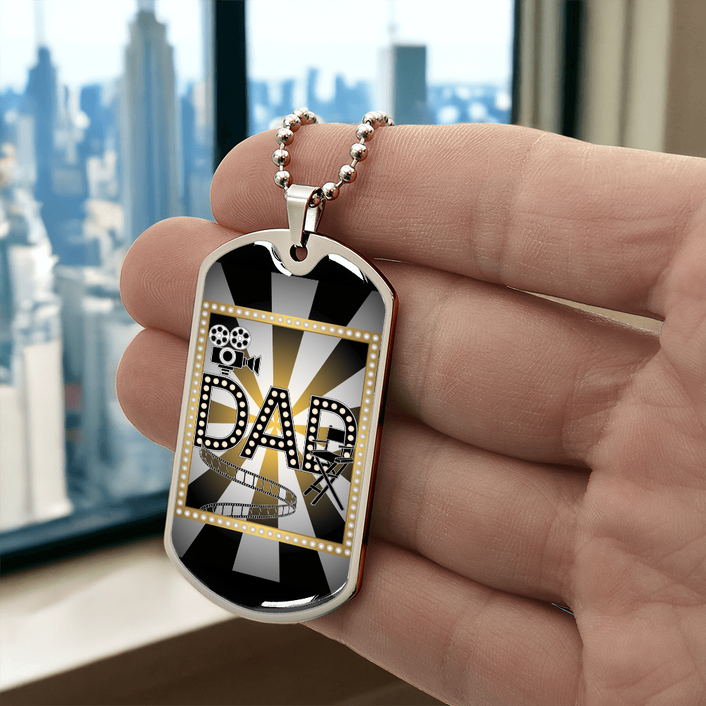 Father gift retirement personalized custom necklace fine jewelry