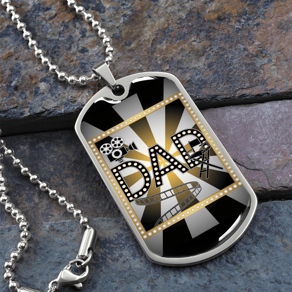 Father gift retirement personalized custom necklace fine jewelry