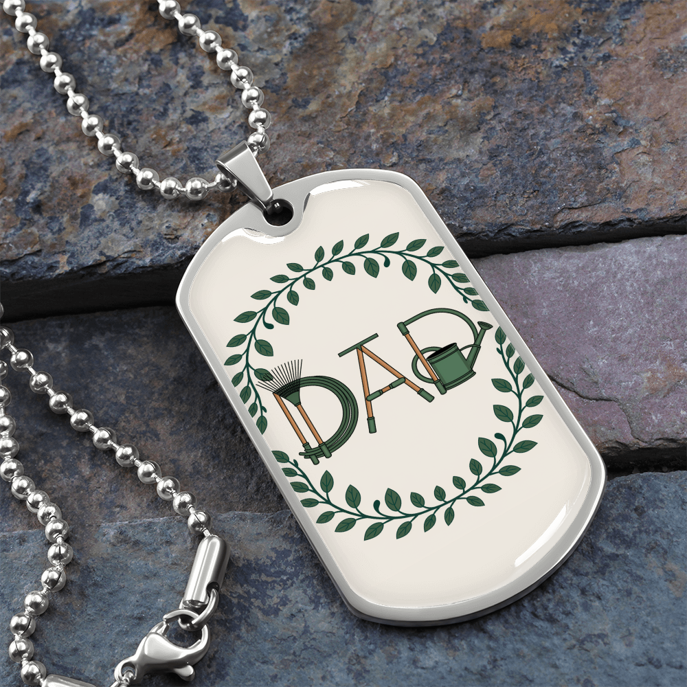 Father gif retirement personalized custom necklace fine jewelry