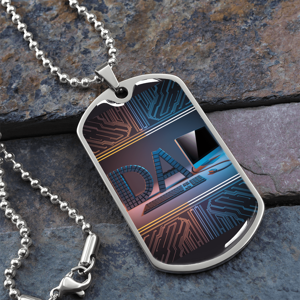 Father's Day Gift Custom Name Necklace | Personalized Necklace