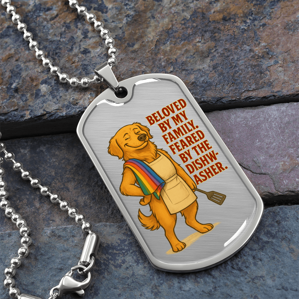 Pride custom tag LGBTQ fine jewelry personalized