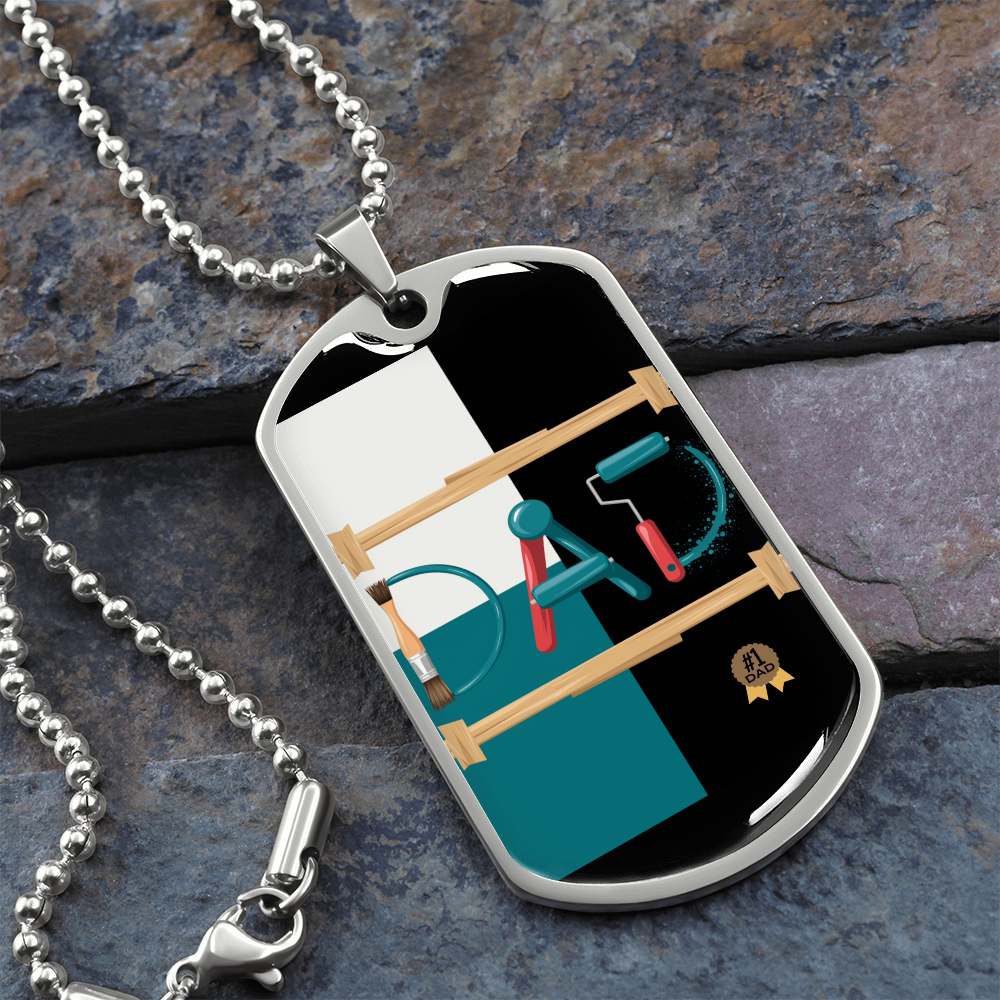 Father's Day Gift Custom Name Necklace | Personalized Necklace