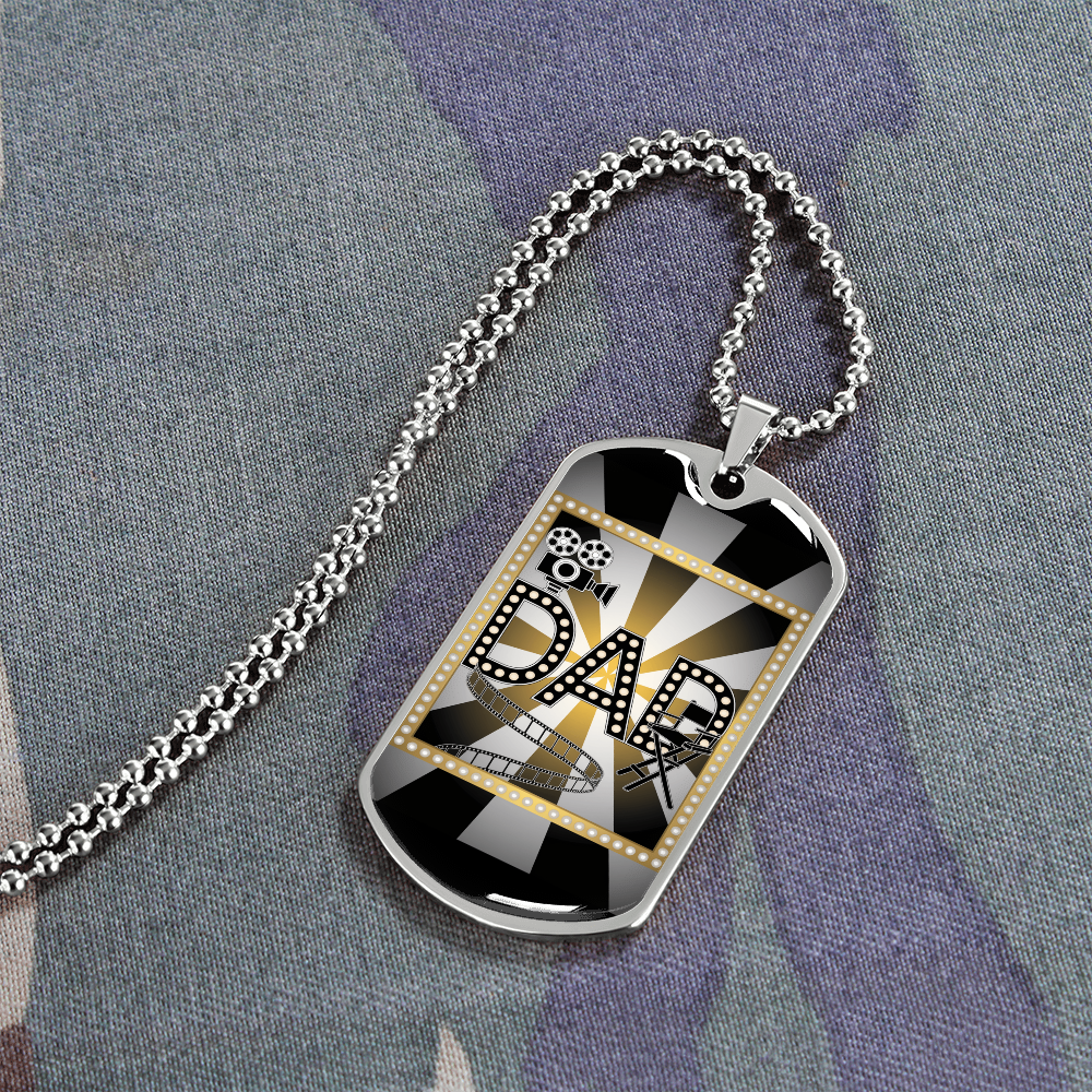 Father gift retirement personalized custom necklace fine jewelry