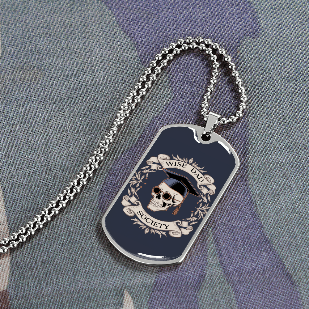Father gift retirement personalized custom necklace fine jewelry