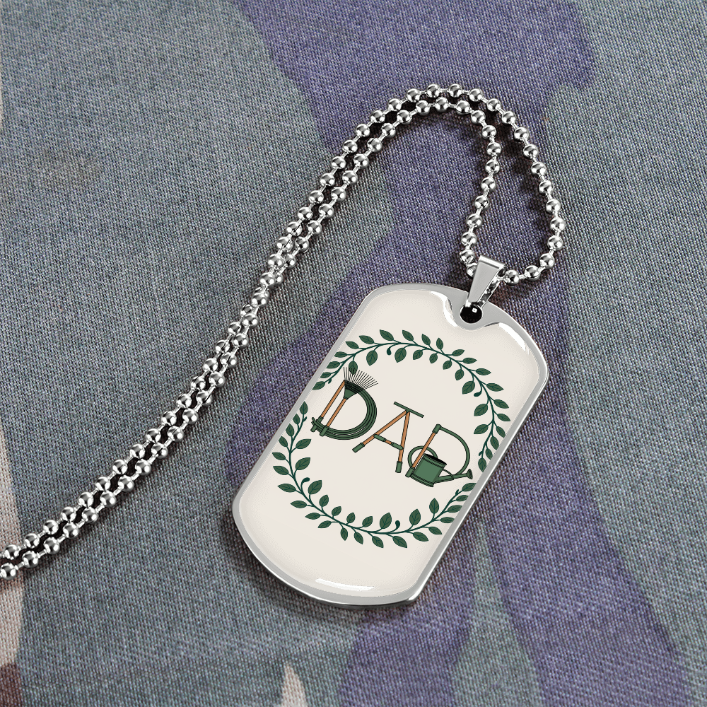 Father gif retirement personalized custom necklace fine jewelry