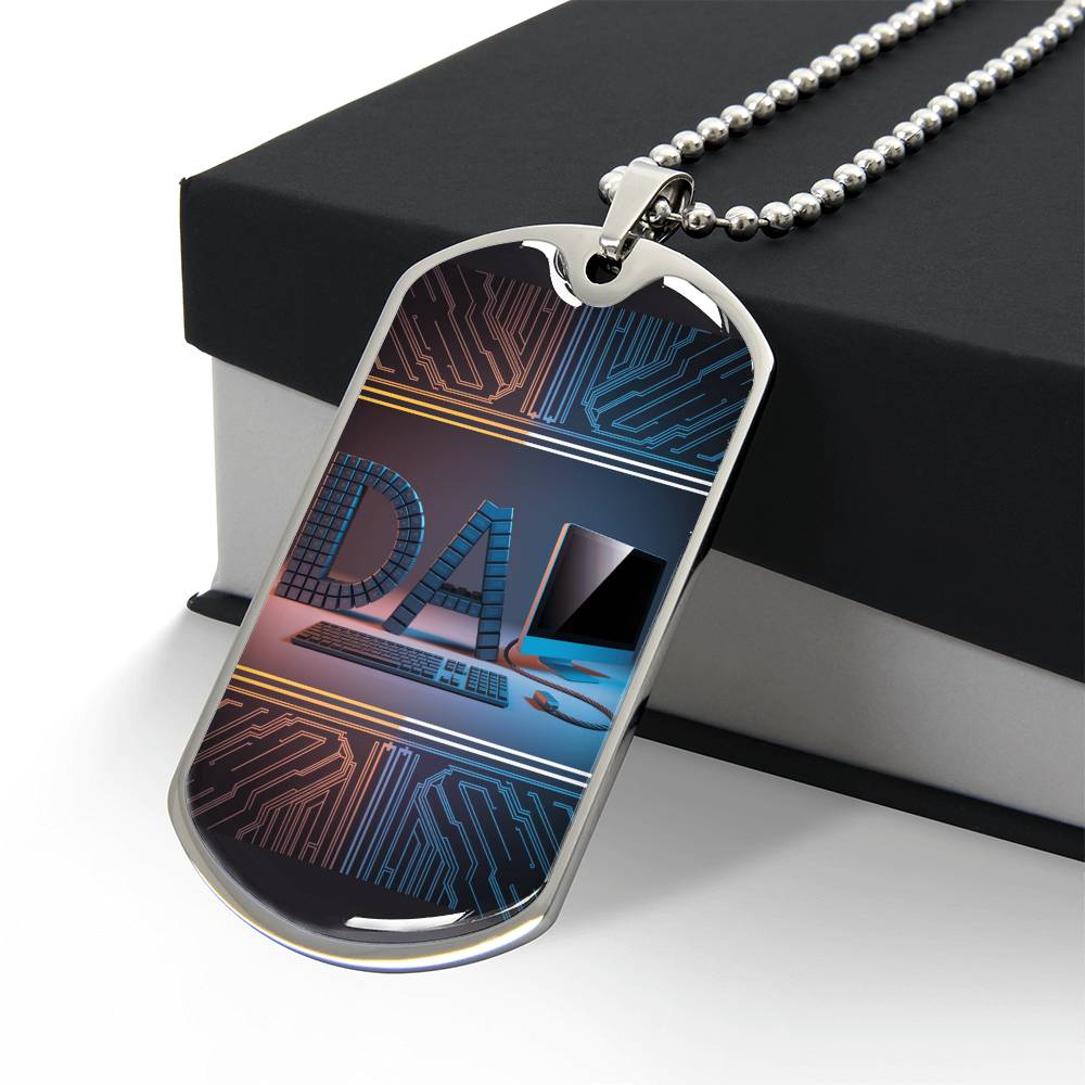 Father's Day Gift Custom Name Necklace | Personalized Necklace