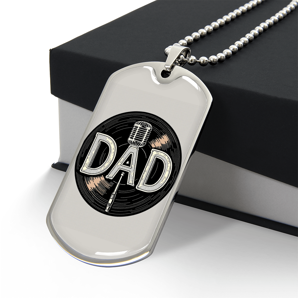 Father gift retirement custom personalized necklace fine jewelry