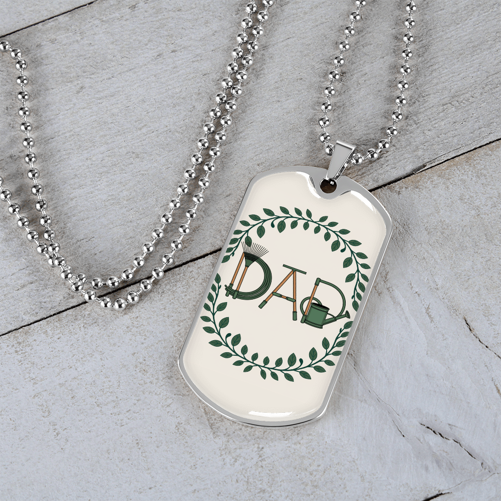Father gif retirement personalized custom necklace fine jewelry