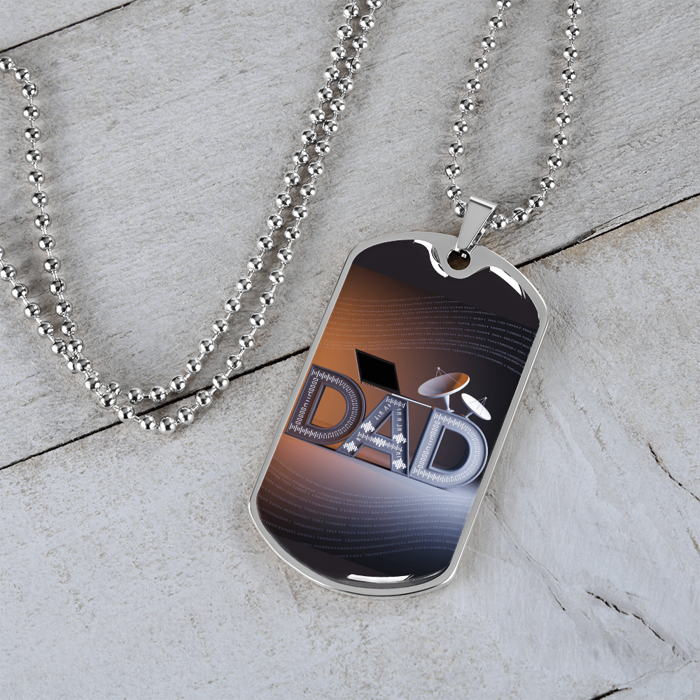 Father gift retirement custom personalized necklace fine jewelry