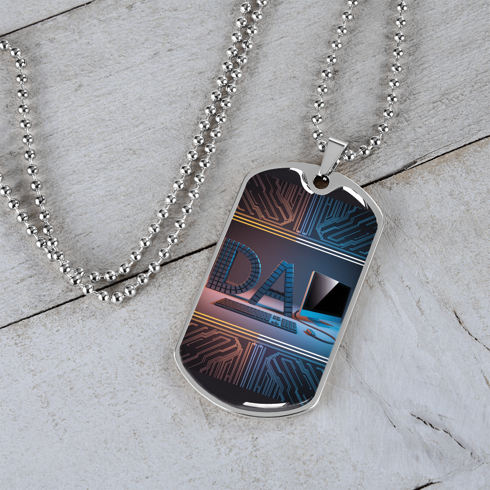 Father's Day Gift Custom Name Necklace | Personalized Necklace