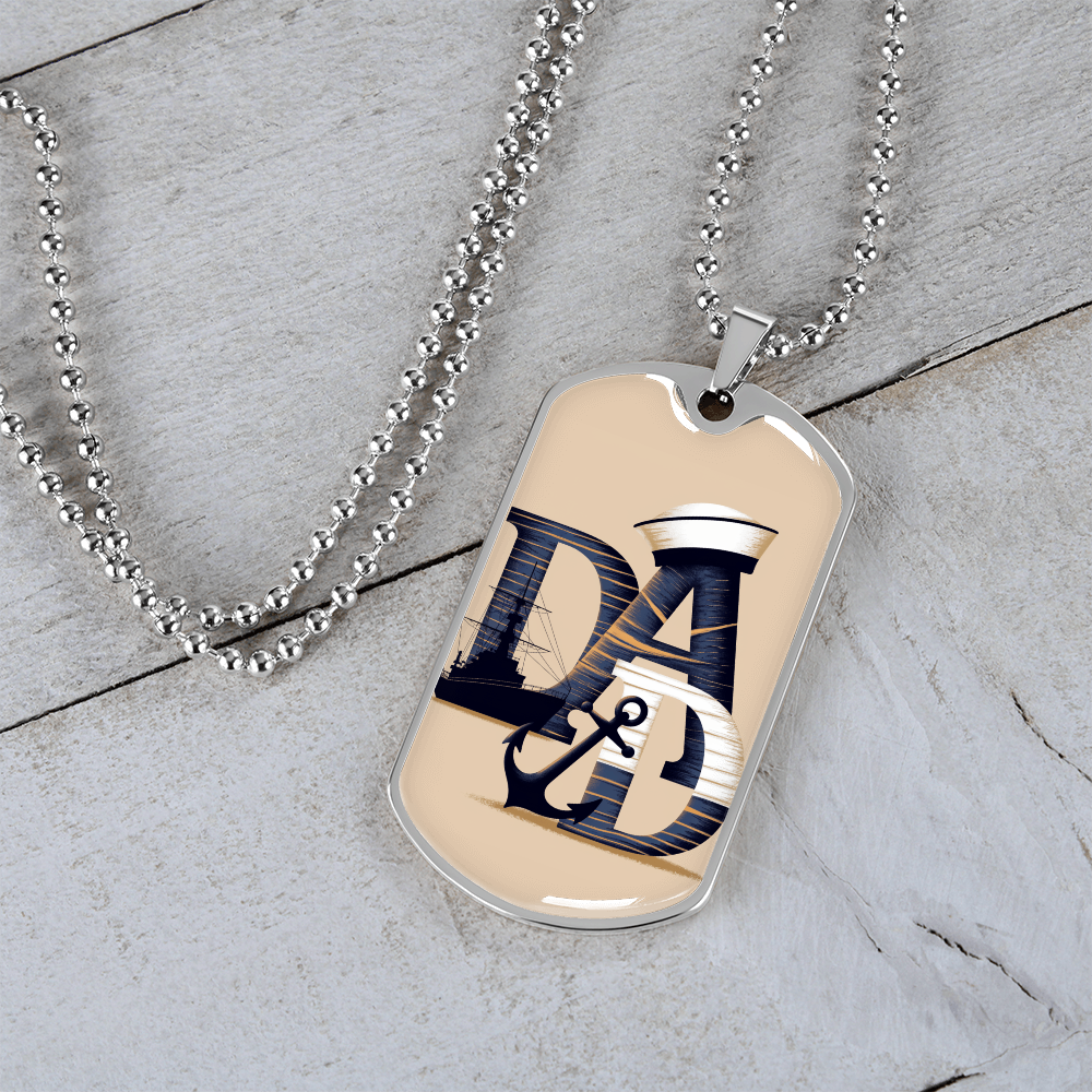 Father gift retirement personalized custom necklace fine jewelry