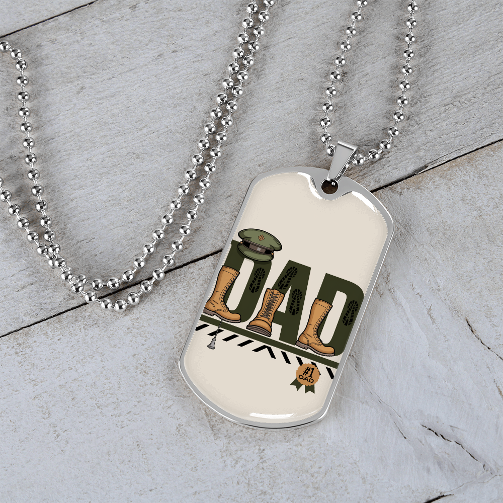 Father gift retirement personalized custom necklace fine jewelry