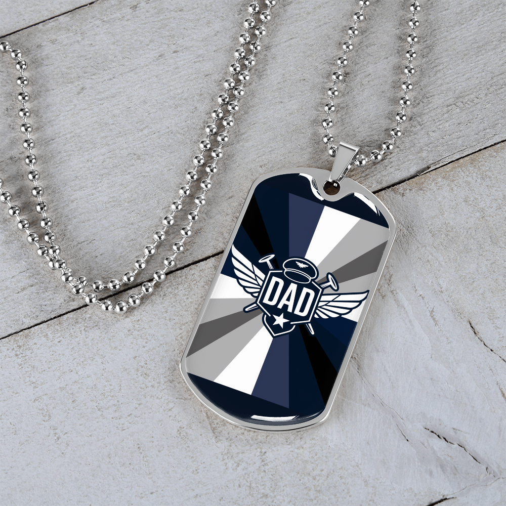 Father gift retirement personalized custom necklace fine jewelry