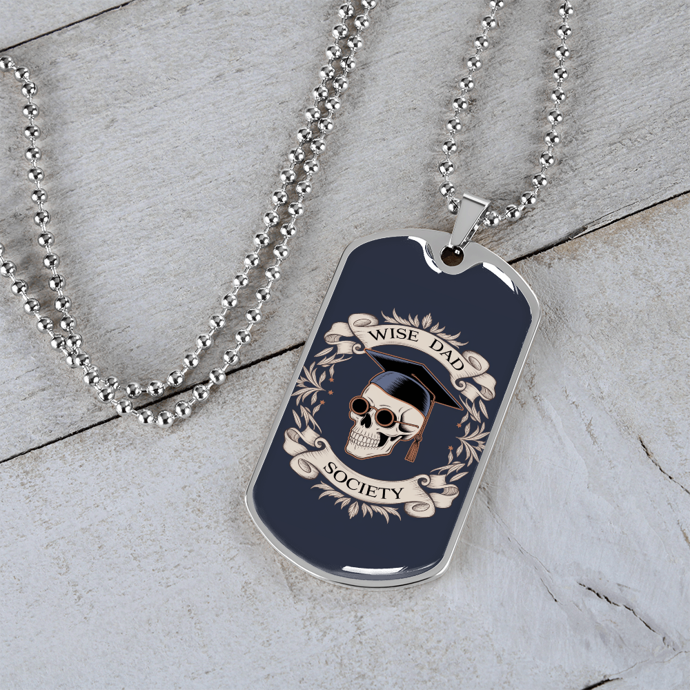 Father gift retirement personalized custom necklace fine jewelry