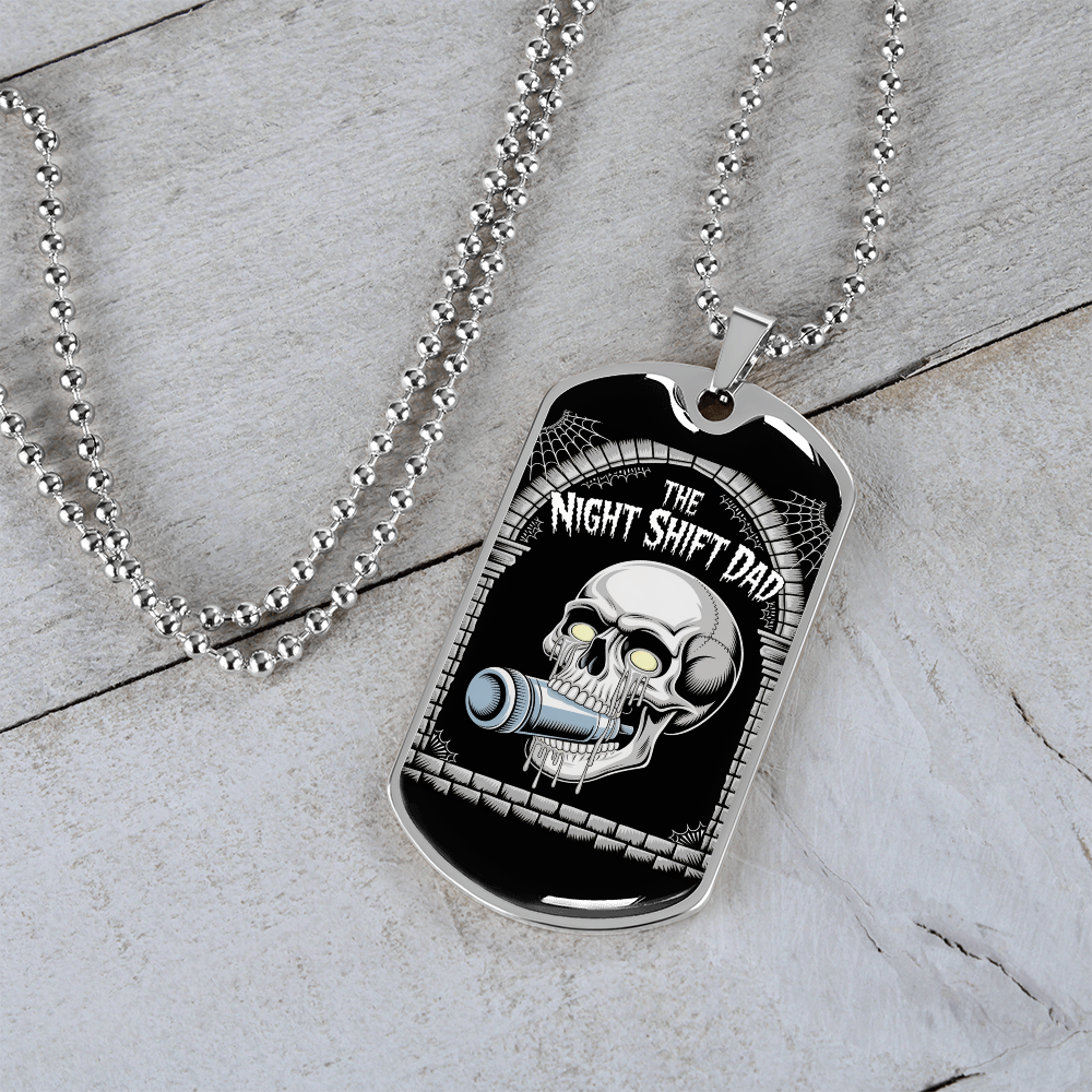 Father gift retirement personalized custom necklace fine jewelry
