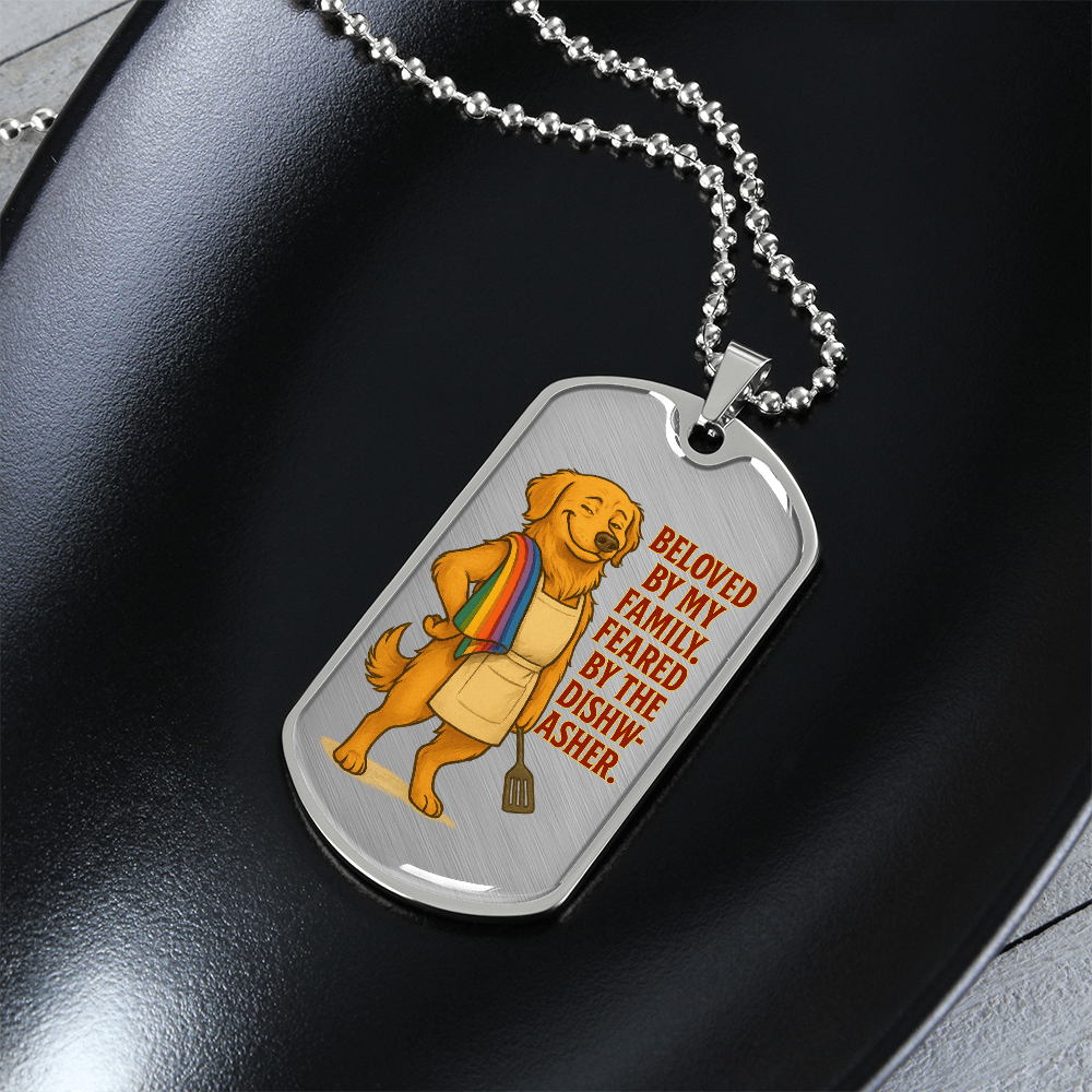 Pride custom tag LGBTQ fine jewelry personalized