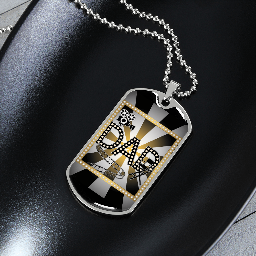 Father gift retirement personalized custom necklace fine jewelry