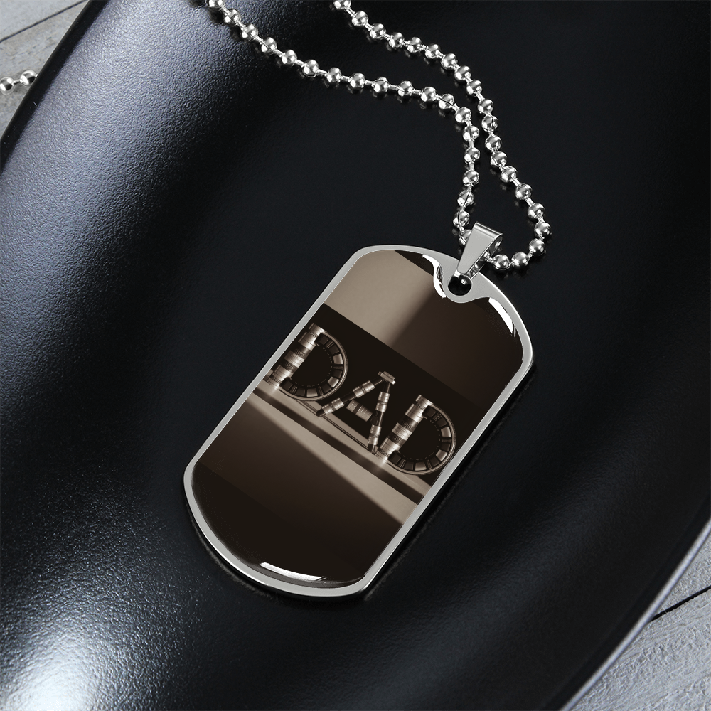 Father gift retirement personalized custom necklace fine jewelry