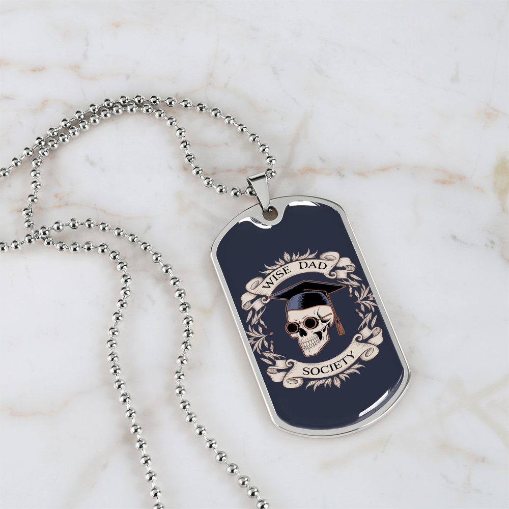 Father gift retirement personalized custom necklace fine jewelry