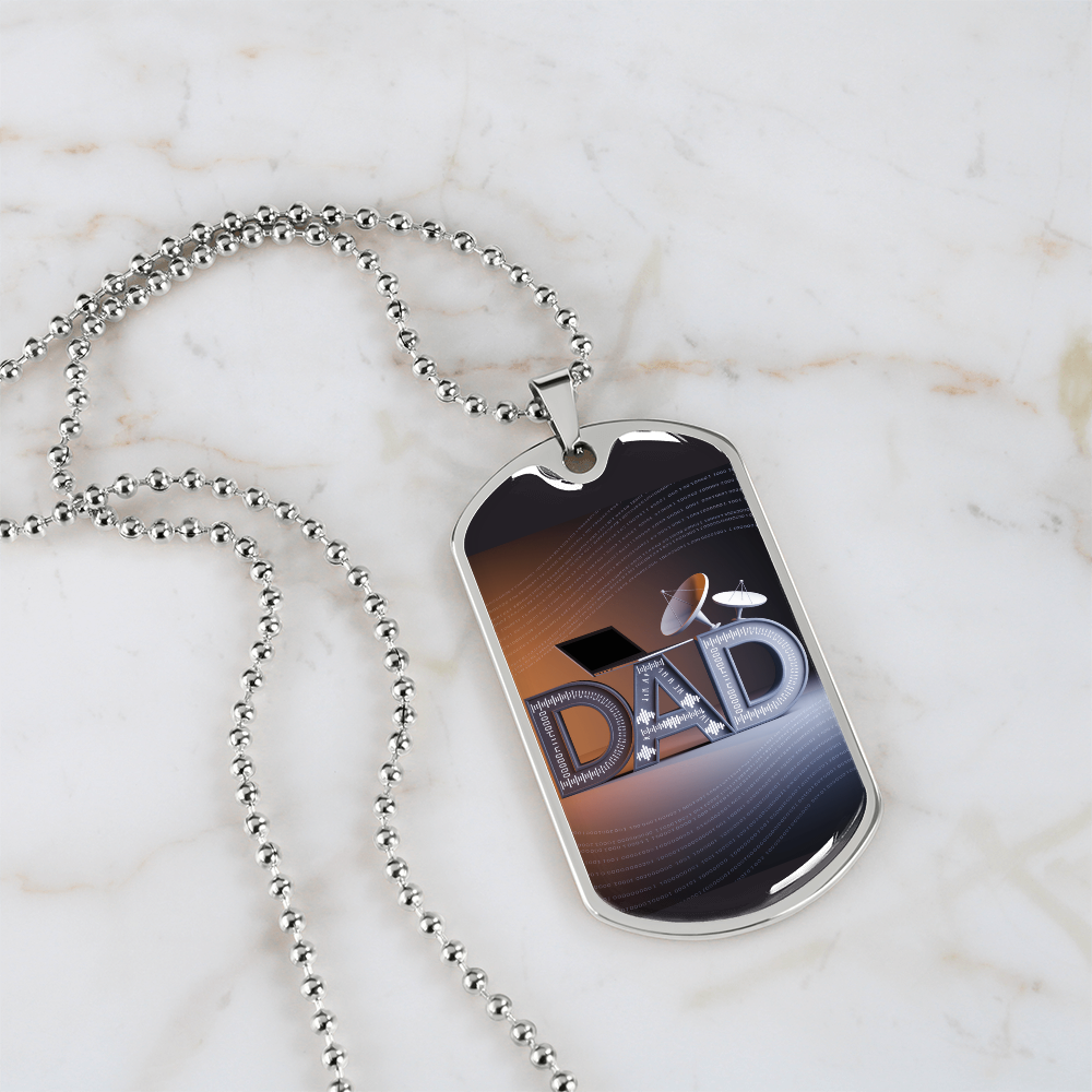Father gift retirement custom personalized necklace fine jewelry