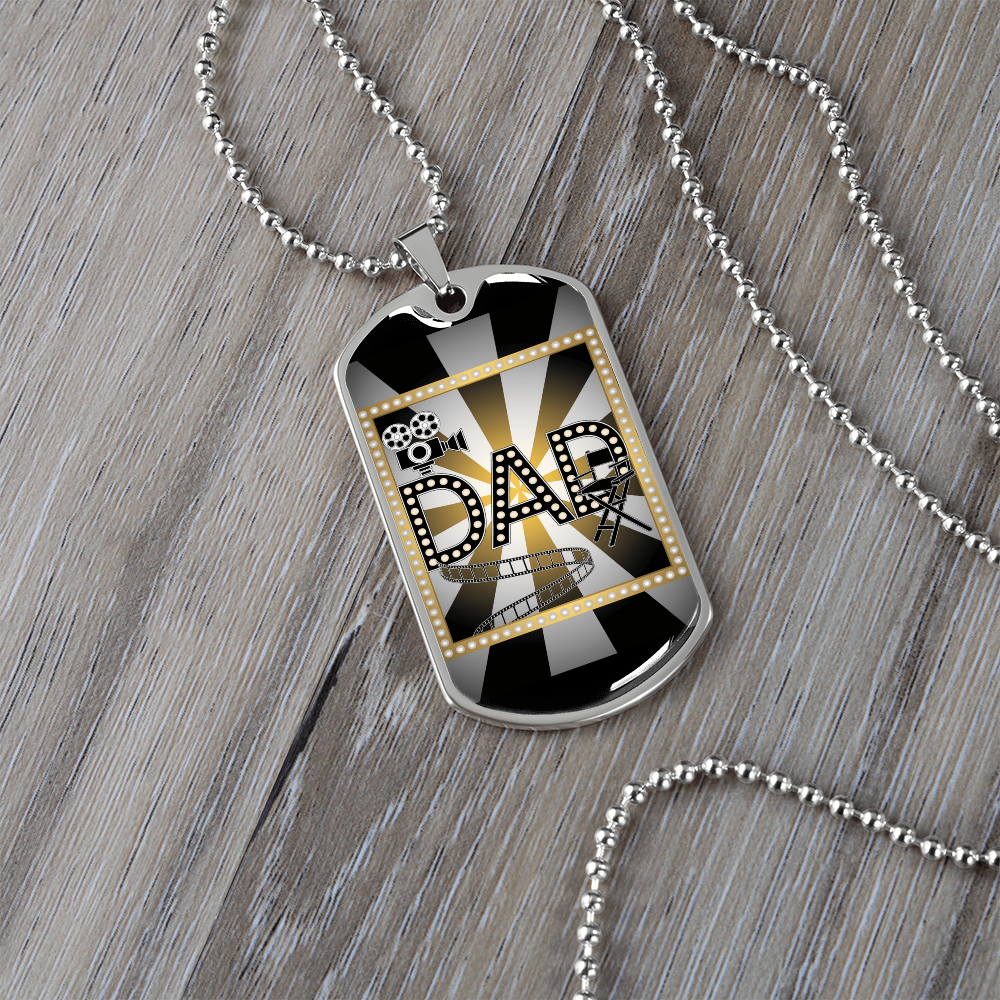 Father gift retirement personalized custom necklace fine jewelry