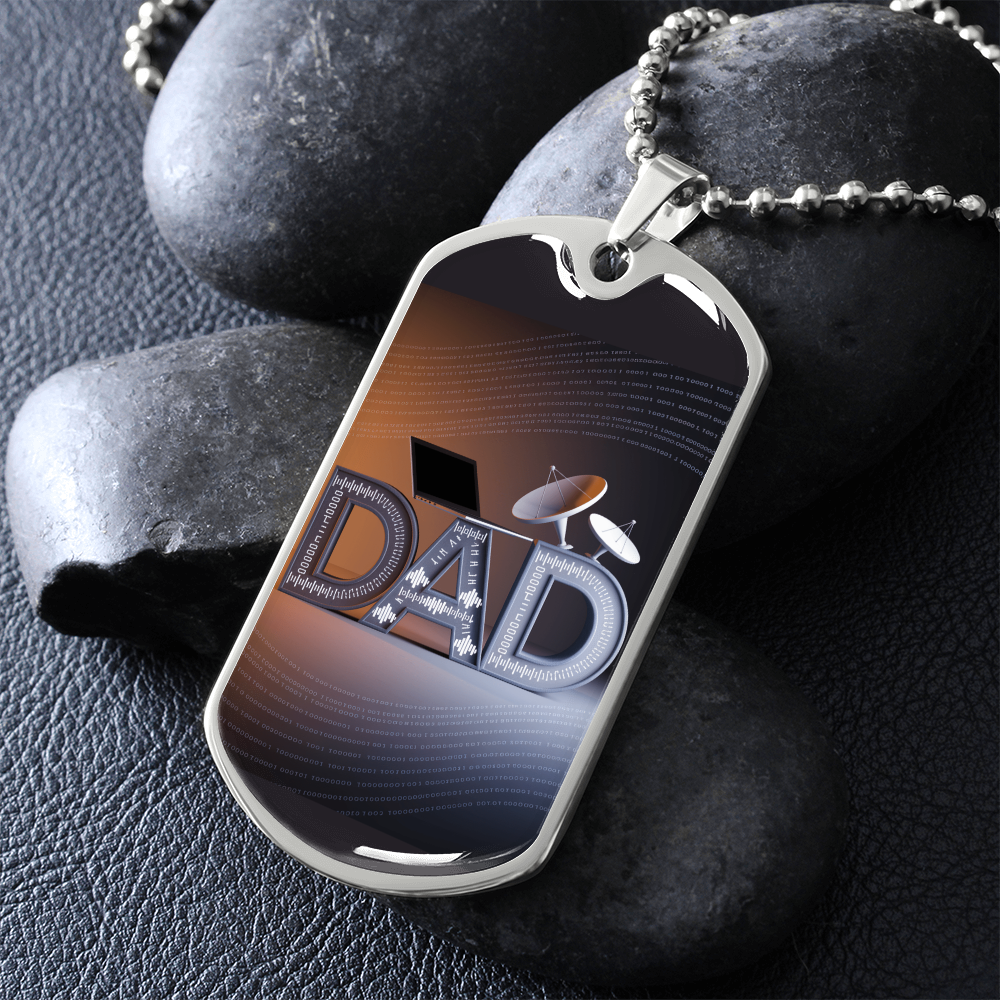 Father gift retirement custom personalized necklace fine jewelry