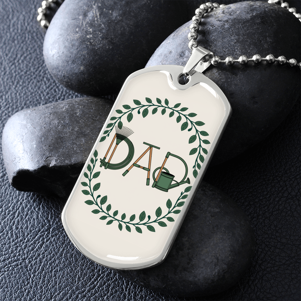 Father gif retirement personalized custom necklace fine jewelry