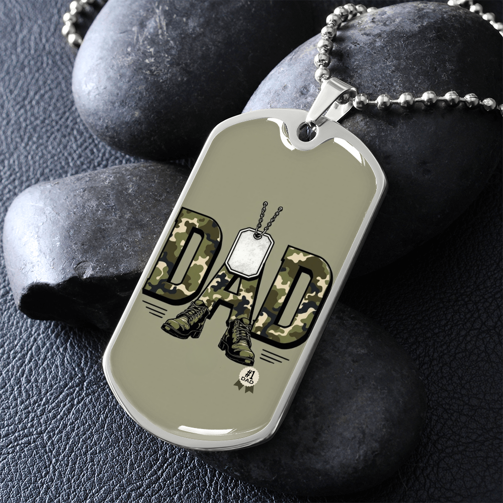 Father gift retirement personalized custom necklace fine jewelry