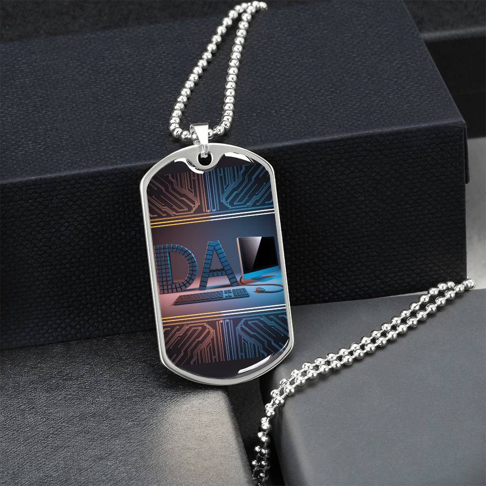 Father's Day Gift Custom Name Necklace | Personalized Necklace