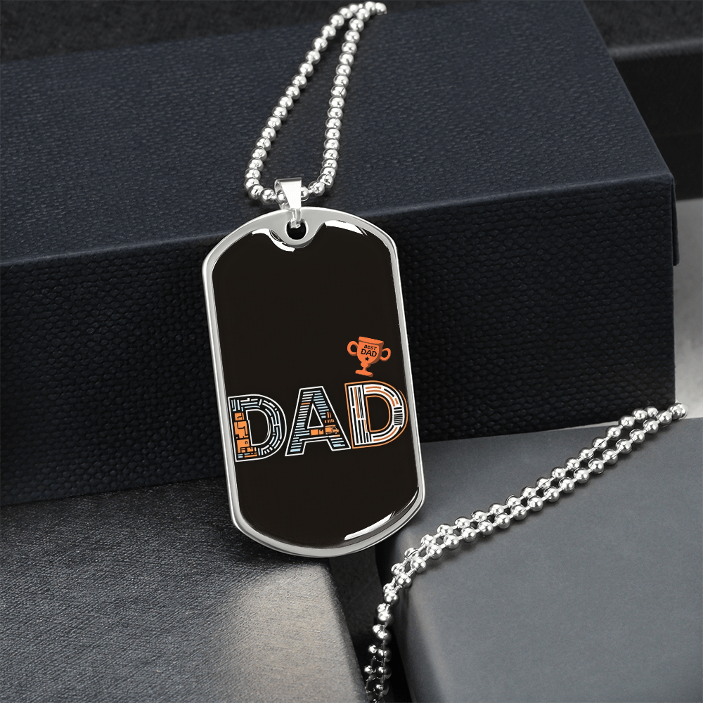 Father gift retirement personalized custom necklace fine jewelry