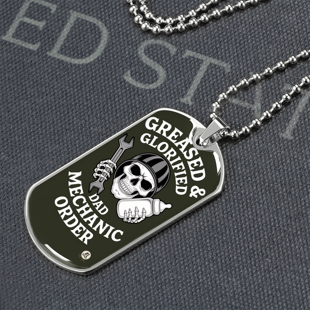 Father gift retirement custom personalized necklace fine jewelry