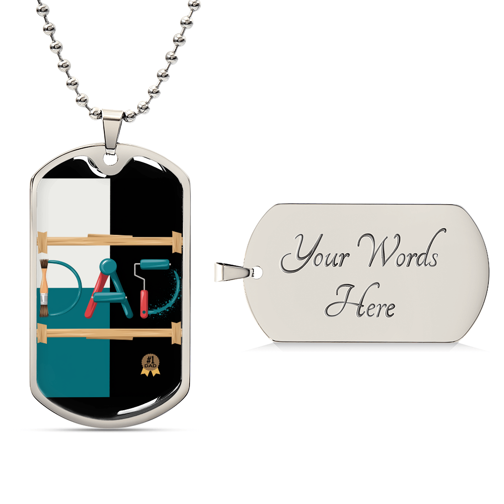 Father's Day Gift Custom Name Necklace | Personalized Necklace