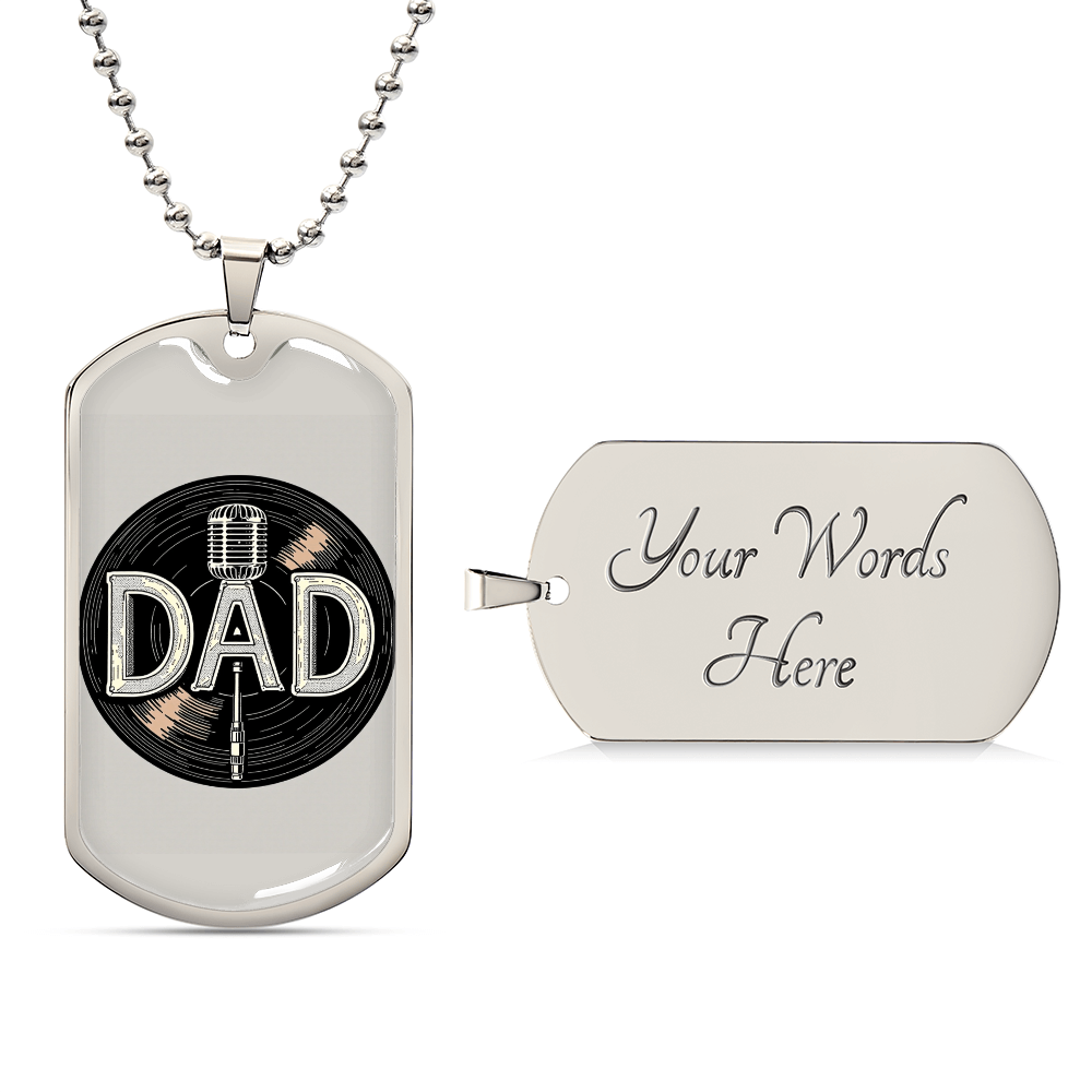 Father gift retirement custom personalized necklace fine jewelry