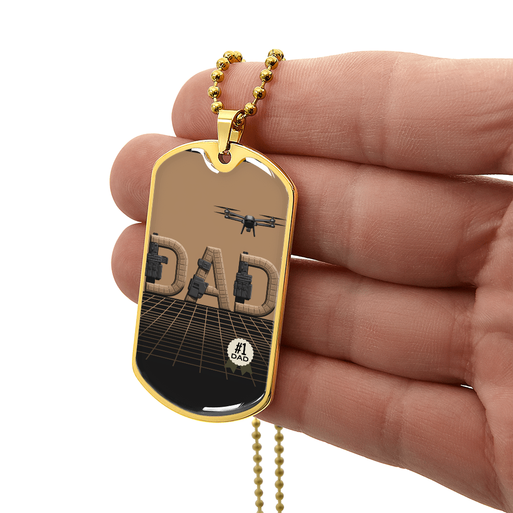 Father gift retirement custom personalized necklace fine jewelry