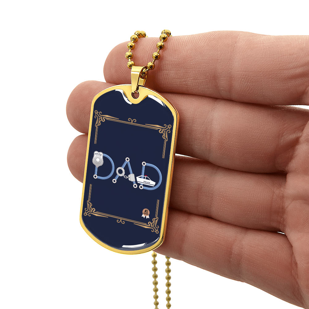 Father gift retirement personalized custom tag