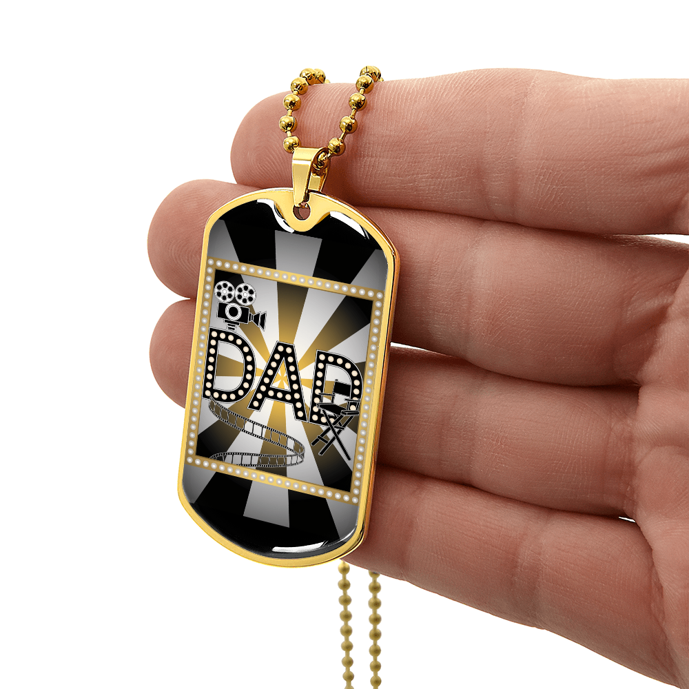 Father gift retirement personalized custom necklace fine jewelry