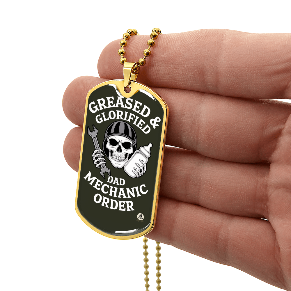 Father gift retirement custom personalized necklace fine jewelry