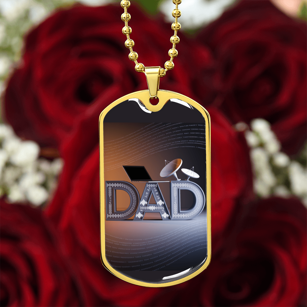 Father gift retirement custom personalized necklace fine jewelry