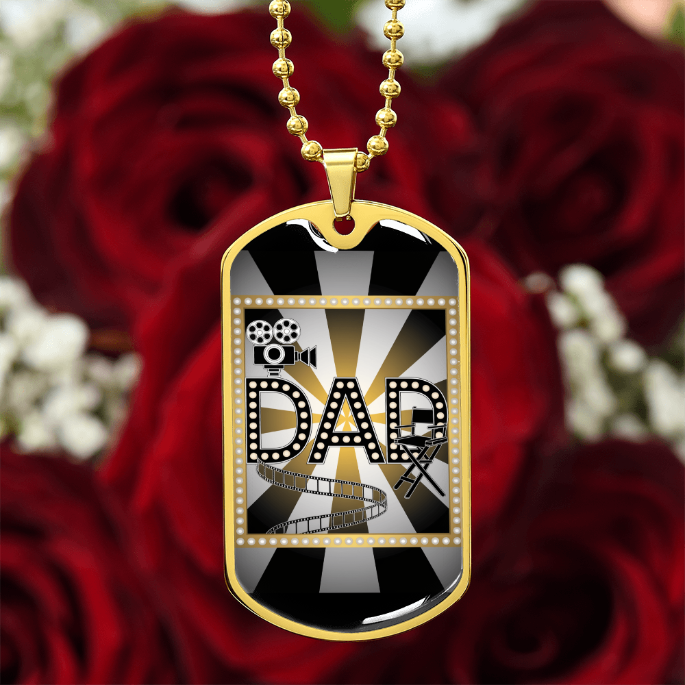 Father gift retirement personalized custom necklace fine jewelry