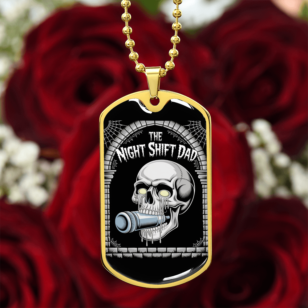 Father gift retirement personalized custom necklace fine jewelry