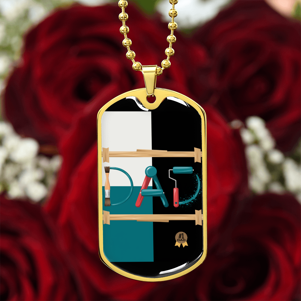 Father's Day Gift Custom Name Necklace | Personalized Necklace