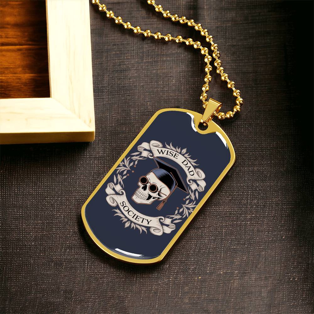 Father gift retirement personalized custom necklace fine jewelry