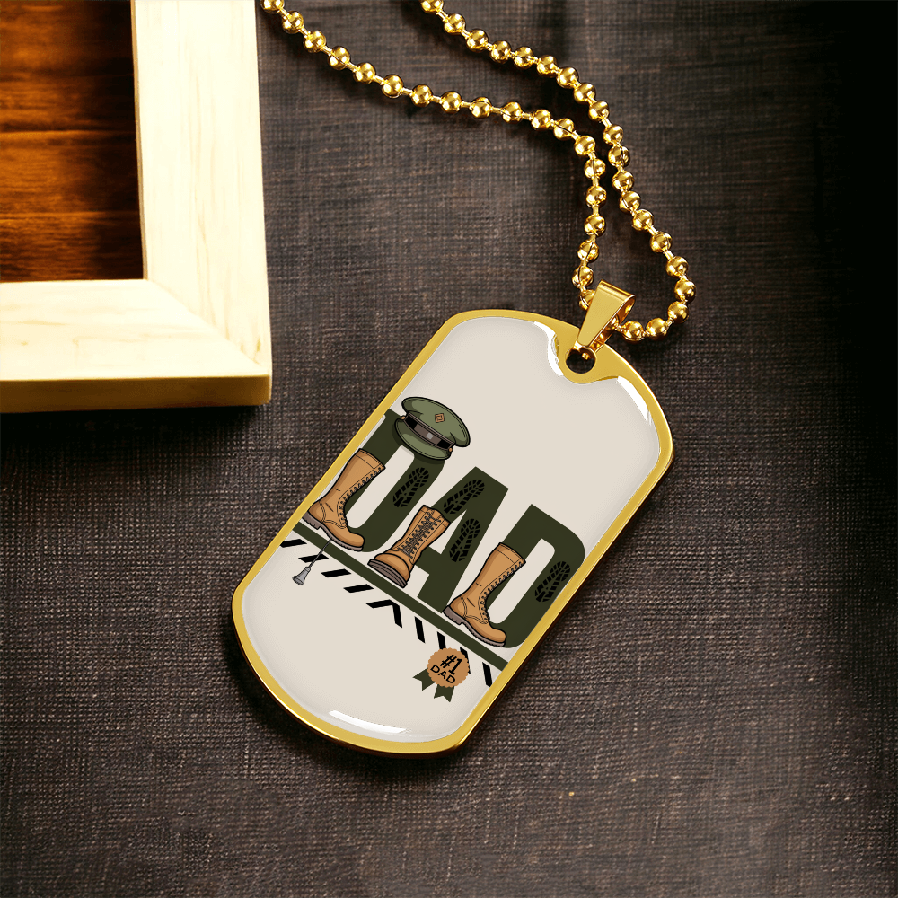 Father gift retirement personalized custom necklace fine jewelry