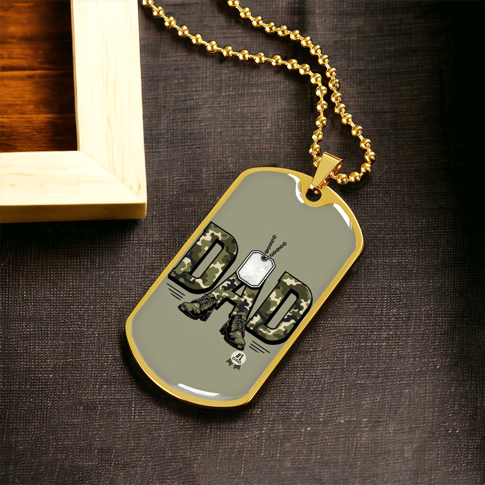Father gift retirement personalized custom necklace fine jewelry