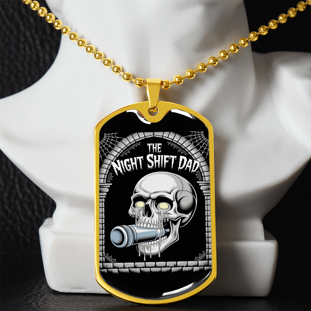 Father gift retirement personalized custom necklace fine jewelry