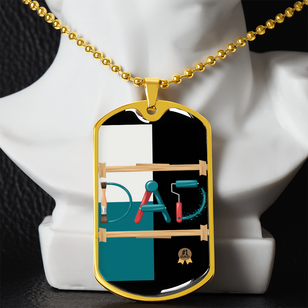 Father's Day Gift Custom Name Necklace | Personalized Necklace