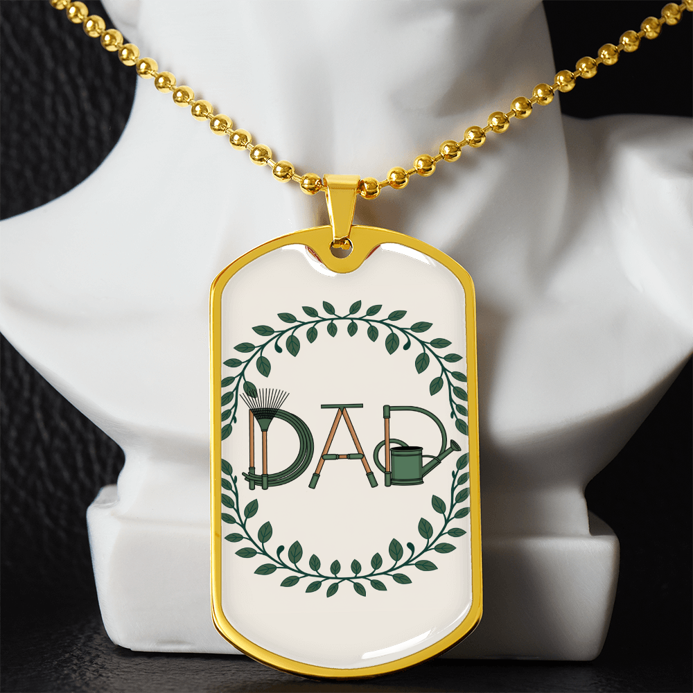 Father gif retirement personalized custom necklace fine jewelry